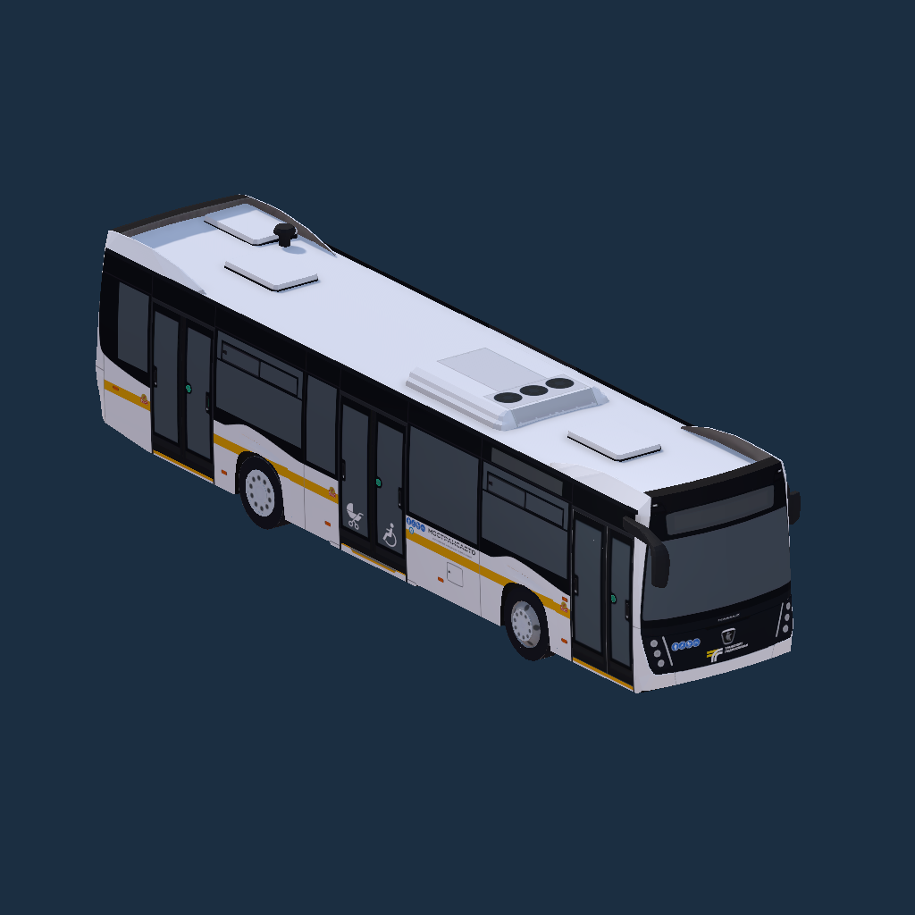 NefAZ 5299-40-52 [Moscow region] full white black face