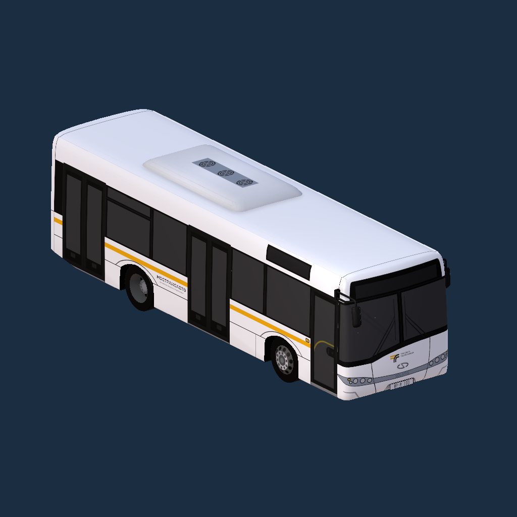 Solaris Urbino 10 (3 doors) [Moscow region] white