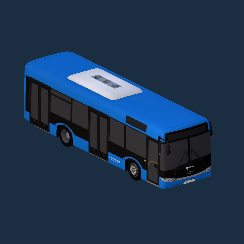 Solaris Urbino 10 (3 doors) [Moscow region] Blue