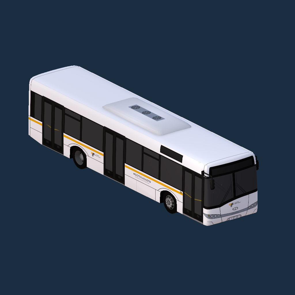 Solaris Urbino 12 (3 doors) [Moscow region] White