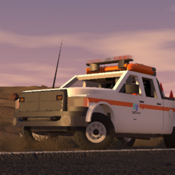 CalTrans | 2005 Dodge Ram Power Wagon | Lightbar Arrow