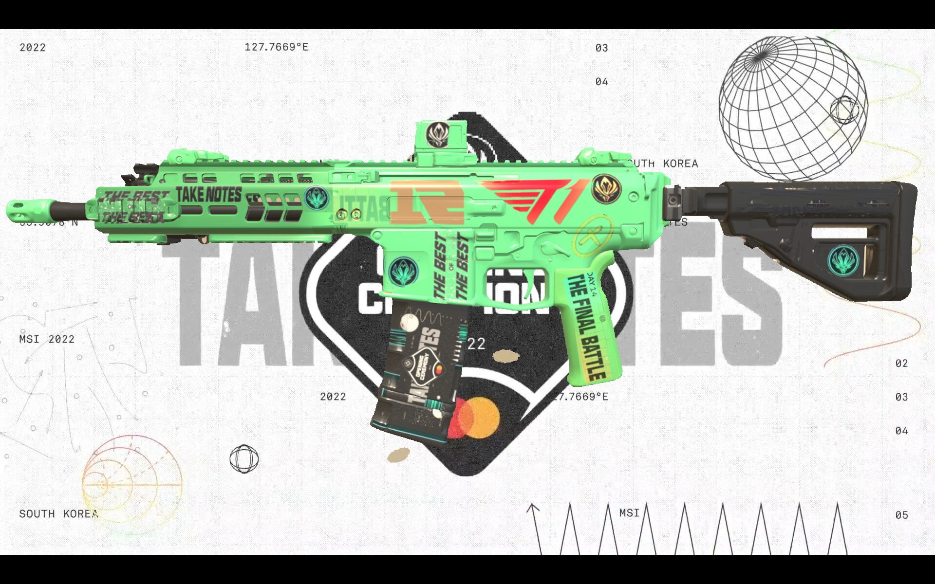 MW22 ISO Hemlock 此战留名(2022MSI主题武器)