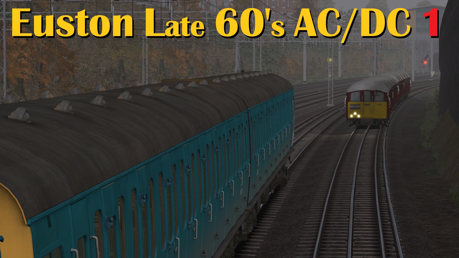 N.S1101 WCML South - Euston Late 1960's BR Blue Era DC
