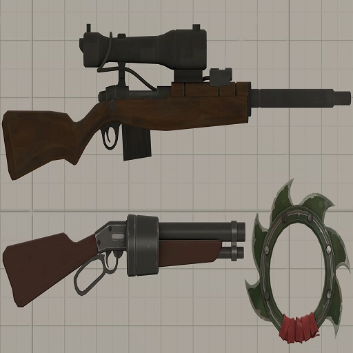 Team Fortress 2 Enhanced Small Weapons Pack #27 (Props)