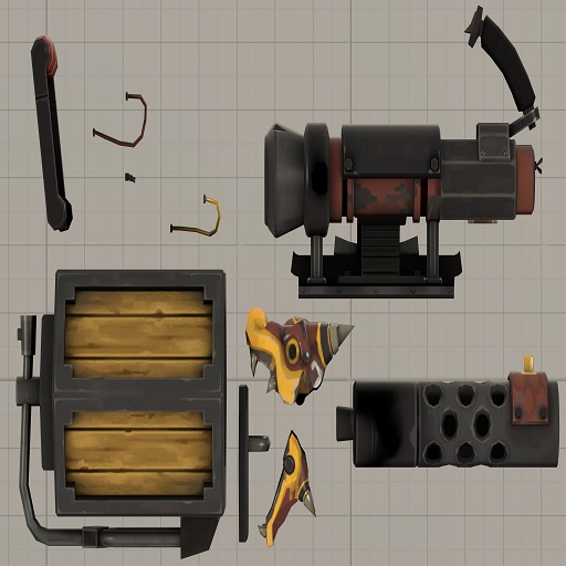 Team Fortress 2 Enhanced Huo-Long Heater (Prop)