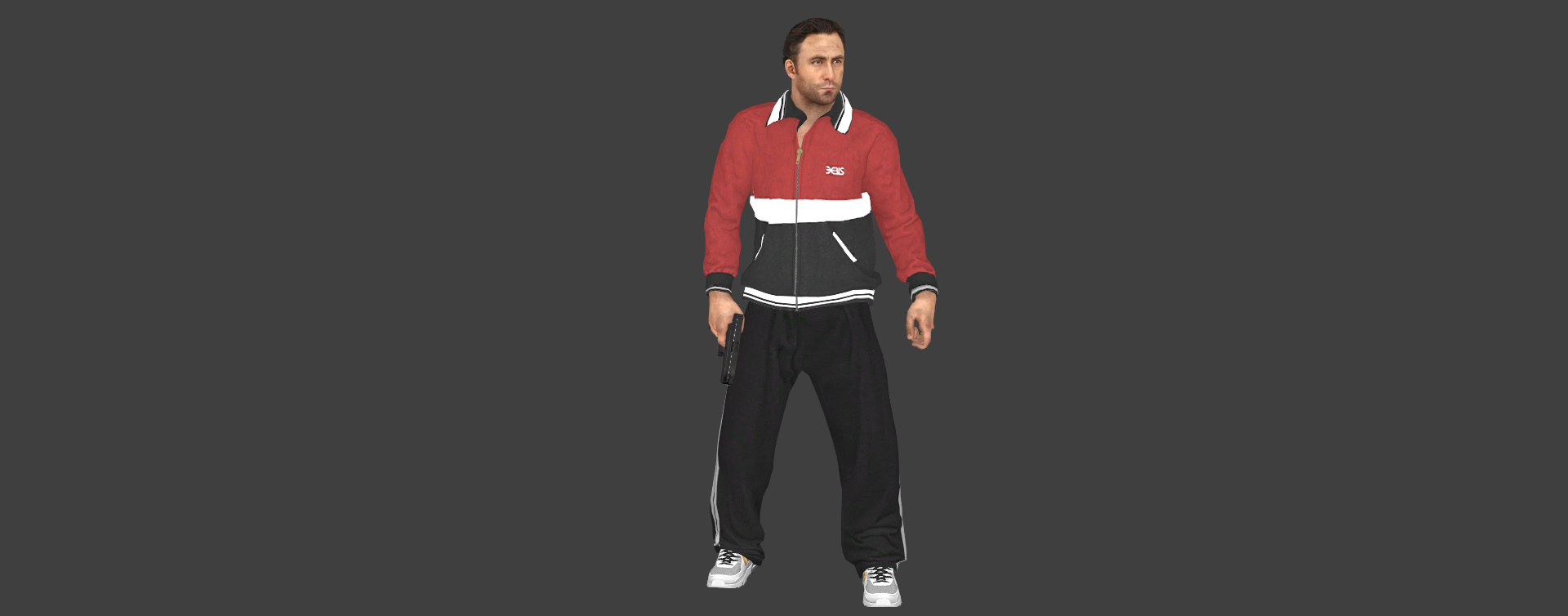 Red & Black Tracksuit
