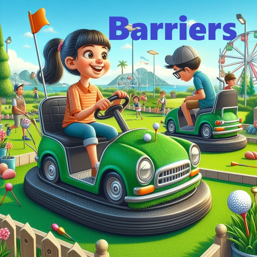 BUMPER CAR Barriers (speed golf)