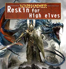 高等精灵派系个人美化mod整合（reskin for high elf.pack）