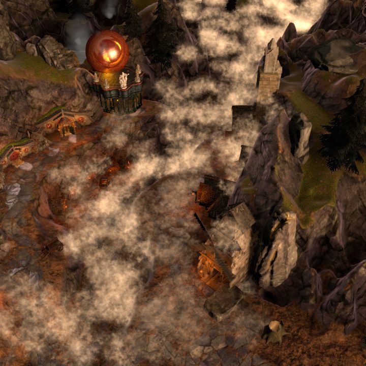 Temperate Mountain Village
