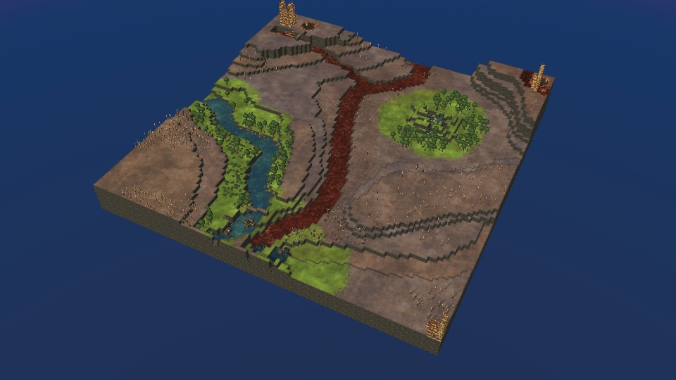 Three Riverbeds