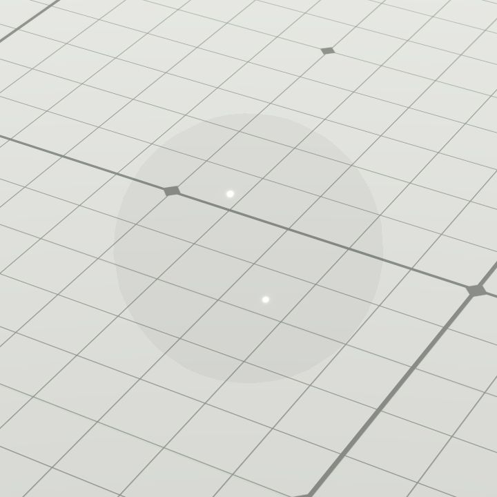 Invisible lights (spotlight down)