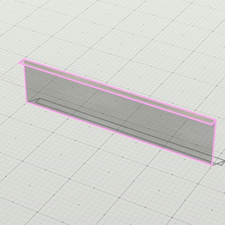 Neon plane (counter), pink