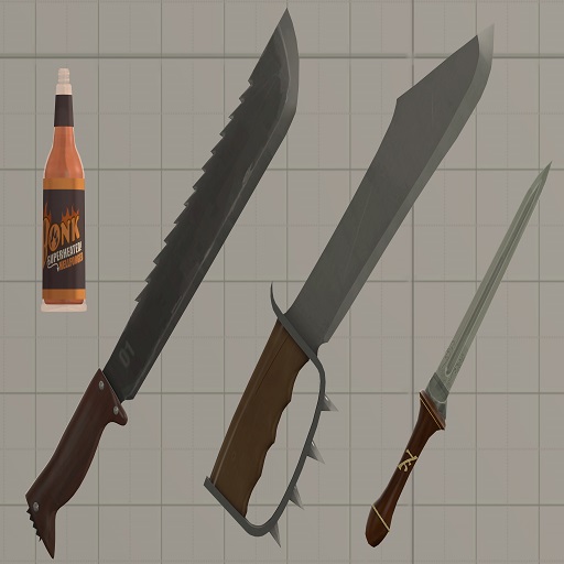 Team Fortress 2 Enhanced Small Weapons Pack #32 (Props)