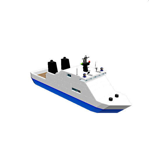 (Re-Upload) Ferry-Yacht With Interior