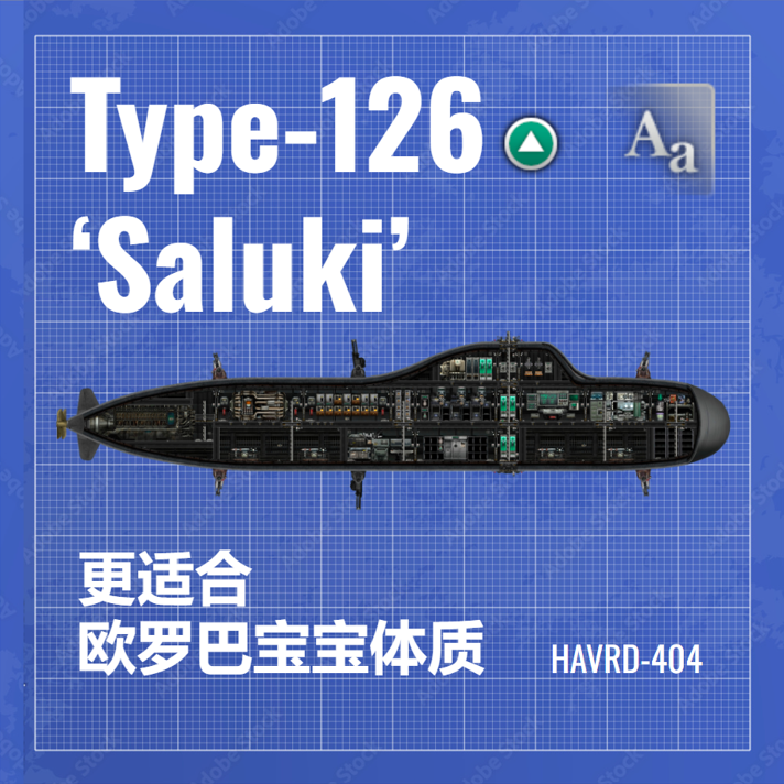 Type-126 'Saluki' – Barotrauma Mod