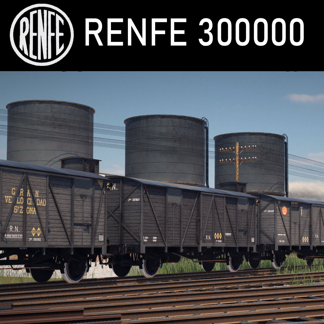 RENFE 300000 series unified wagons