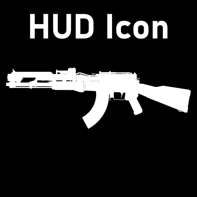A.V.A - AK-47 Volt HUD Icon (AK-47)

