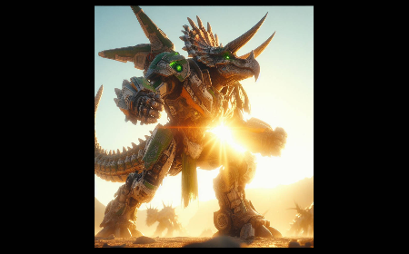 Dinosaurs with Guns