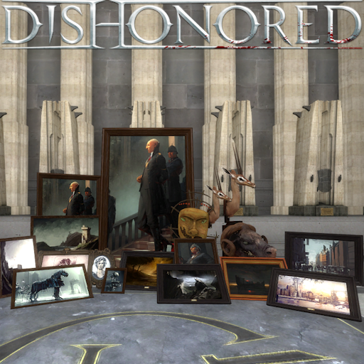 DISHONORED - Paintings & Decorations Pack [Props]