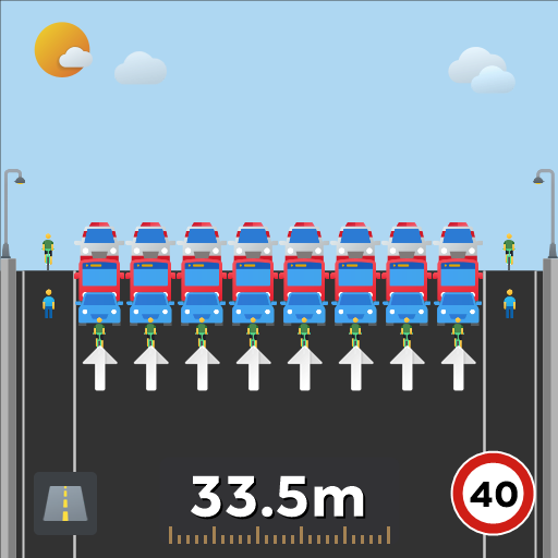 惠来公路单向8车道