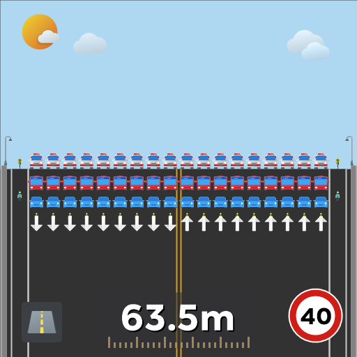 惠来公路双向18车道
