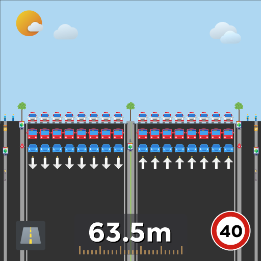 惠来沥青绿化公路双向16车道