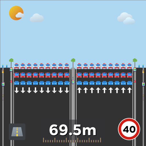 惠来沥青绿化公路双向18车道