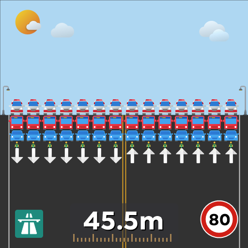 惠来沥青高速公路双向14车道