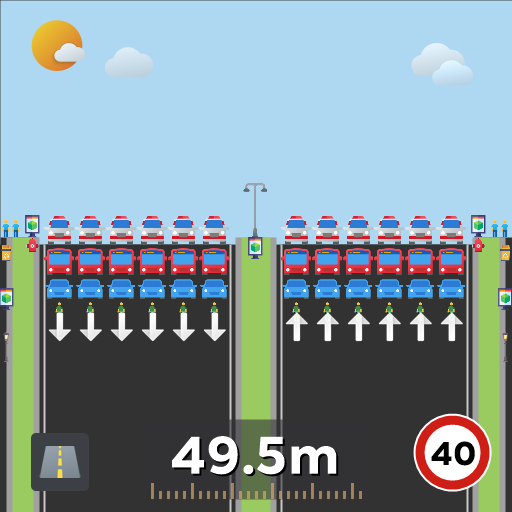 惠来新式绿化带公路双向12车道