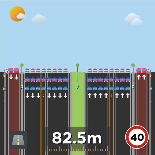 惠来大道双向14车道K道+4BUS