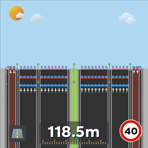 惠来大道双向26车道+4BUS