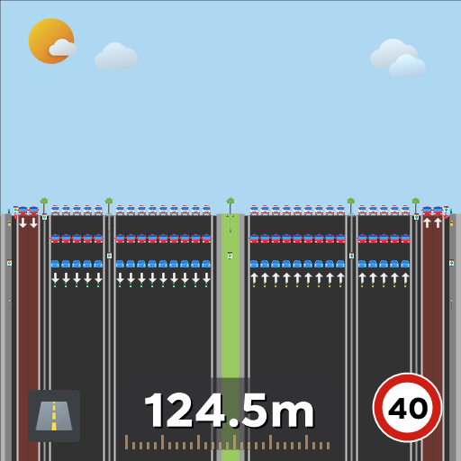 惠来大道双向28车道+4BUS