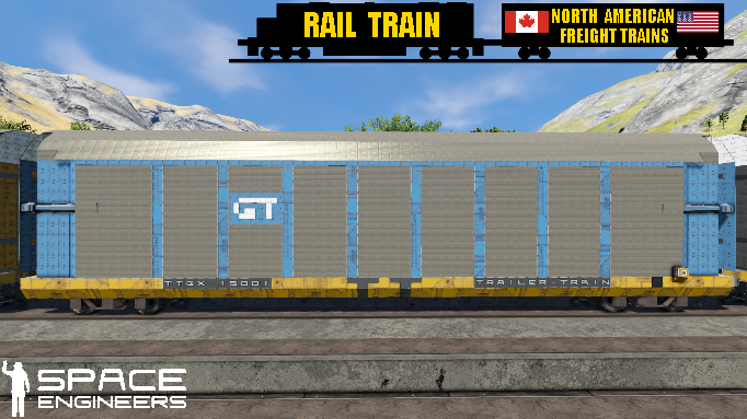 Rail Train GT Autorack