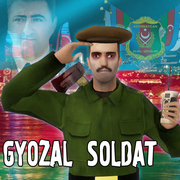 Azerbaijani Gyozal Soldat