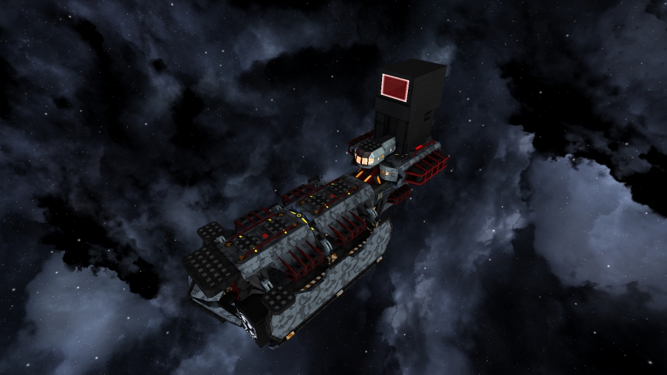 Langur Mining Barge Reworked (8 slot -2+2 variation) (Trinium)