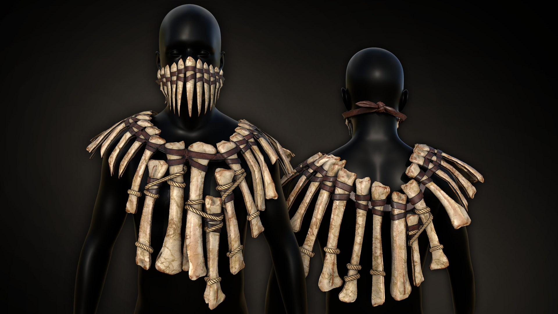 Bone Armor Bandana