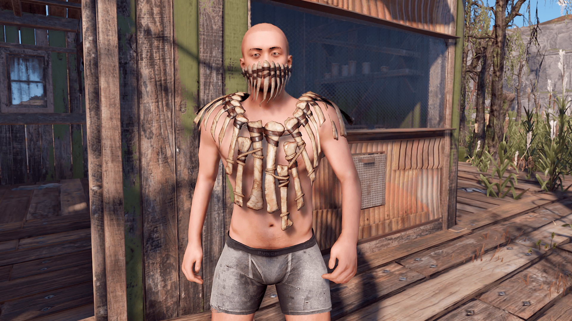 Bone Armor Bandana