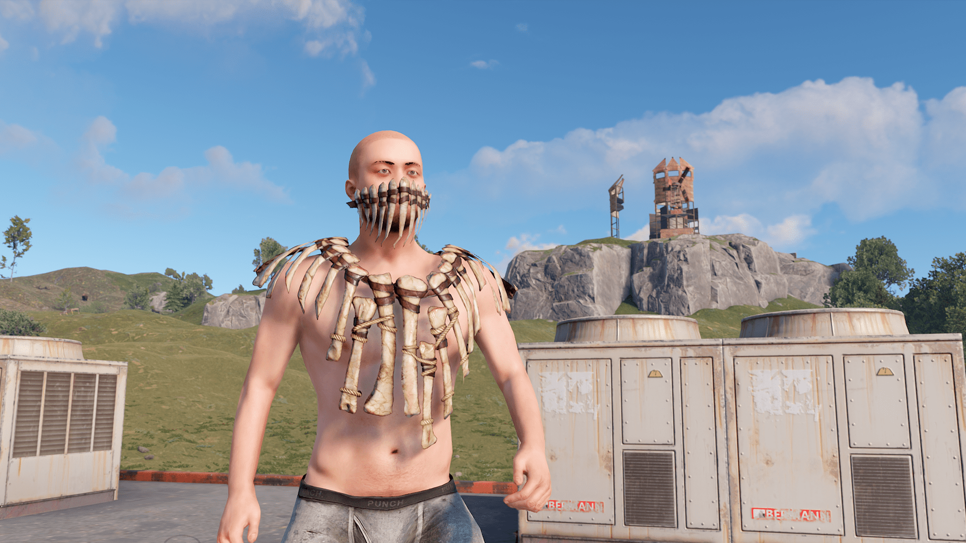 Bone Armor Bandana