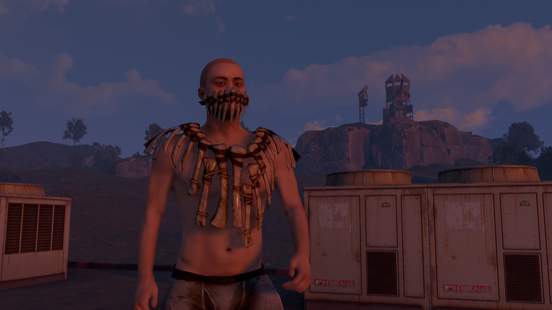 Bone Armor Bandana