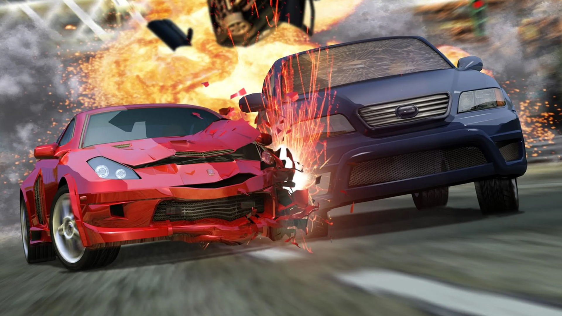 Impact sound effects from Burnout 3