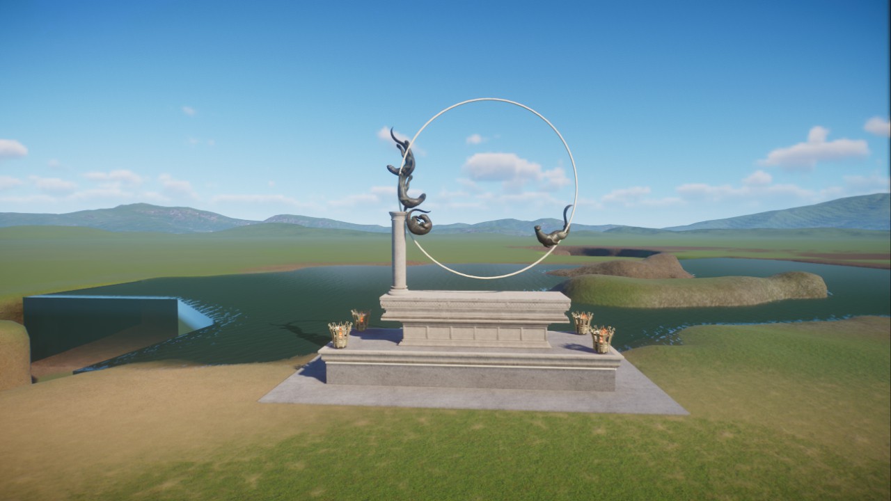 EpicZoo Otter Atlantis Statute