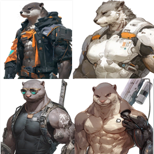 Otter Portraits preview