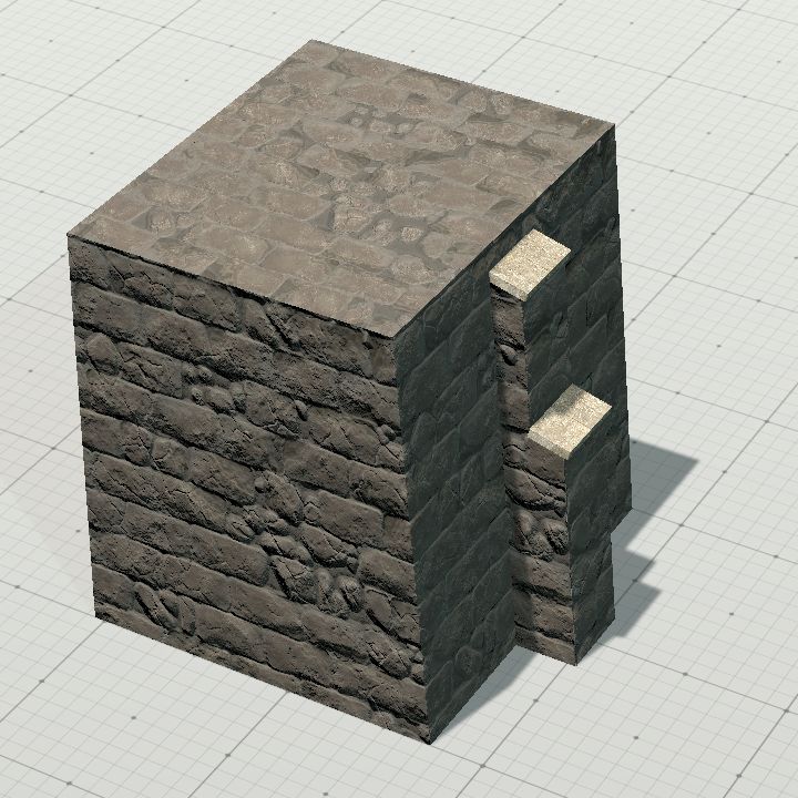 City wall base
