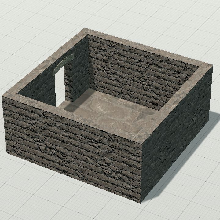 City tower base