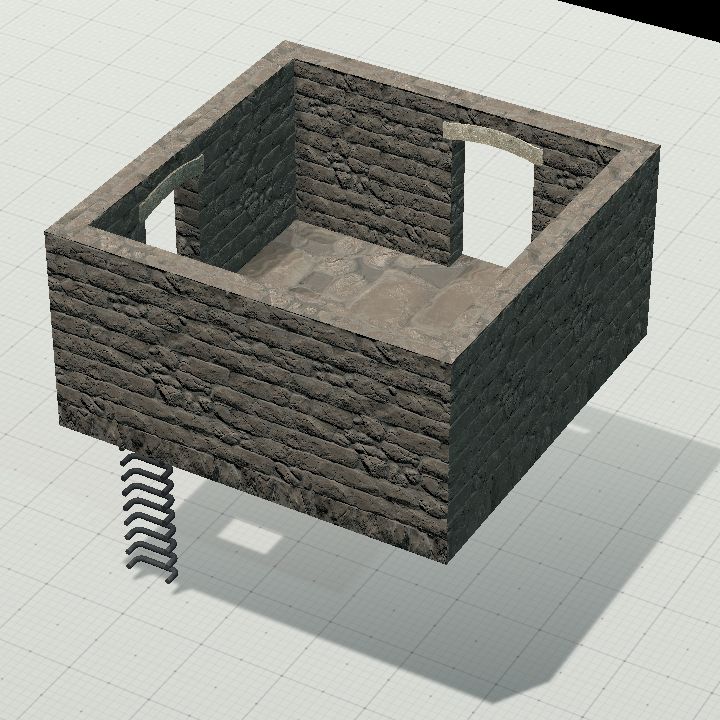 City tower floor corner