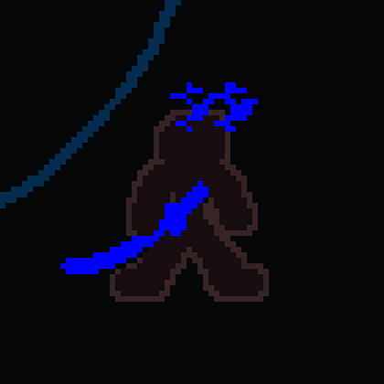 blue demon cowboy