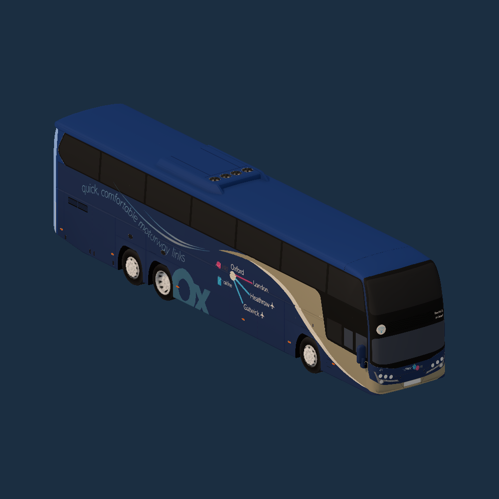 Volvo B11RT Plaxton Elite i 15m - Oxford  The Airline + X90