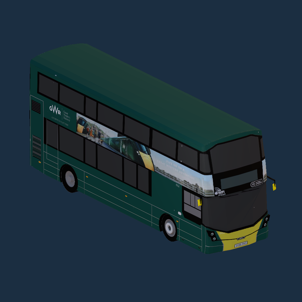GWR Branded Bus  - Oxford Bus Company - Wright G3