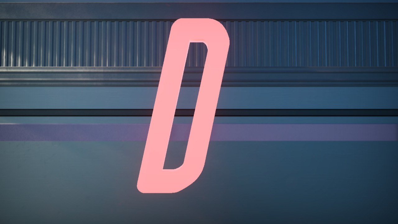 Hotel Motel Font Letter D 2m Lit Flexicolor