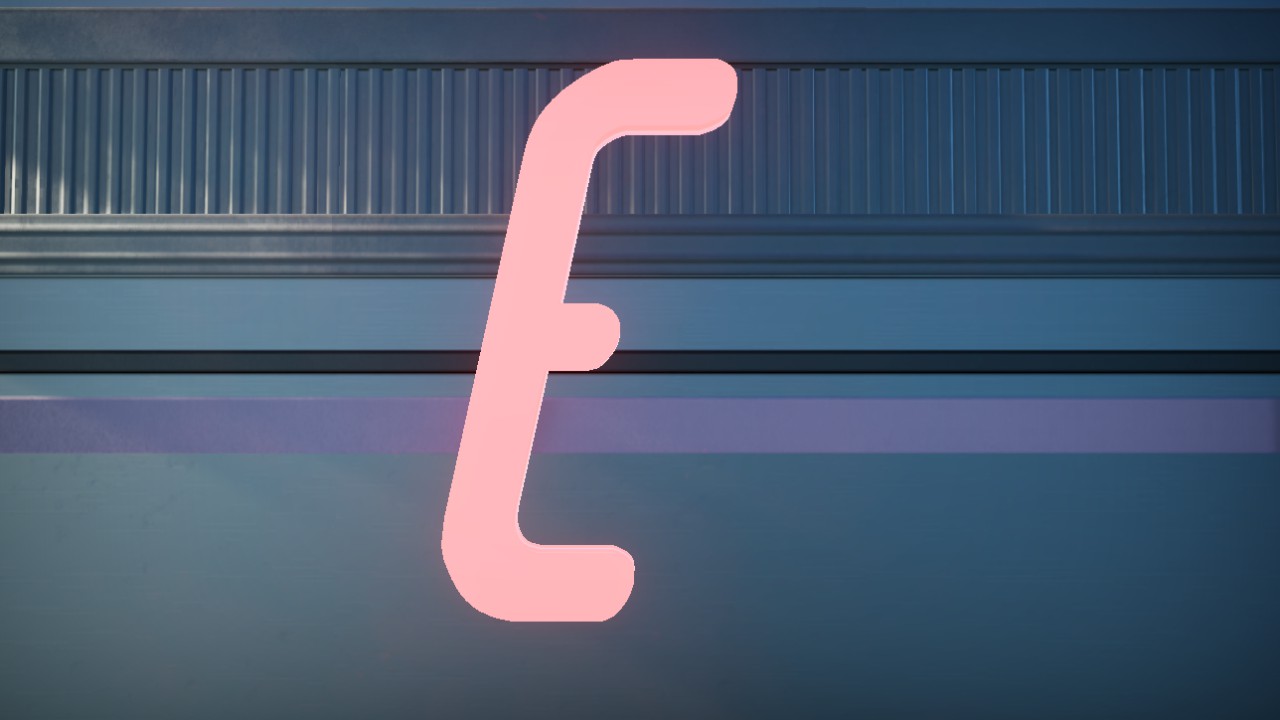 Hotel Motel Font Letter E 2m Lit Flexicolor